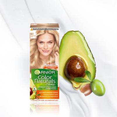 Стойкая питательная крем-краска для волос "Color Naturals", оттенок 9.1, Солнечный пляж – фото 20