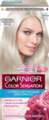 Стойкая питательная крем-краска для волос "Color Sensation", оттенок 901 "Серебристый блонд", 110 мл – фото 18