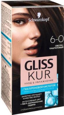 Краска для волос Уход и увлажнение светло-каштановый тон 6-0 – фото 8