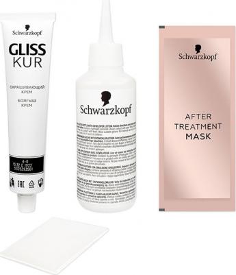 Краска для волос Уход и увлажнение тёмно-каштановый тон 4-0 – фото 14