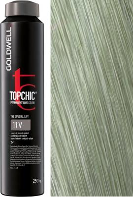 Краска для волос Topchic 11V фиолетовый светлый блондин 250мл – фото 2