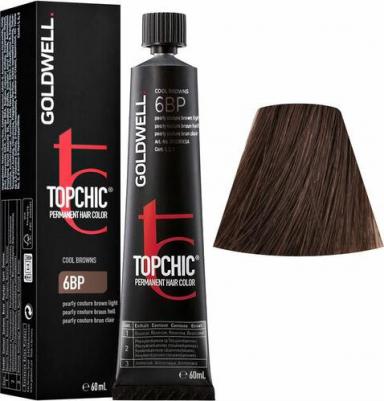 Topchic - Краска для волос 6BP жемчужный светлый шоколад 60 мл