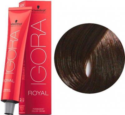 Royal Краска для волос 6-6 темно-русый шоколадный (корица) 60 мл – фото 7