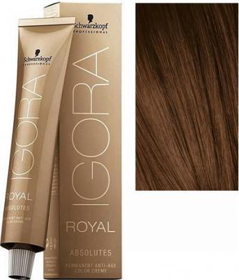 Royal Краска для волос Absolute 7-60 средний русый шоколадный натуральный 60 мл – фото 2