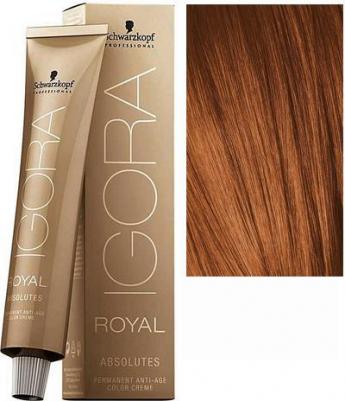 Schwarzkopf Professional Краска для волос Royal Absolutes, 60 мл, 6-70 Темно русый медный натуральный, 60 мл – фото 1