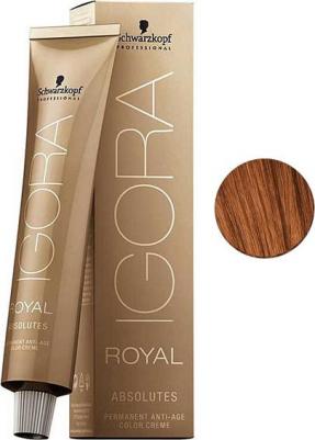 Schwarzkopf Professional Краска для волос Royal Absolutes, 60 мл, 6-70 Темно русый медный натуральный, 60 мл – фото 4