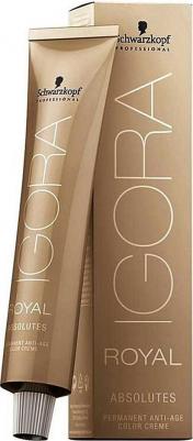 Schwarzkopf Royal Absolutes - Крем-краска, 8-60 Светлый русый шоколадный натуральный, 60 мл – фото 6