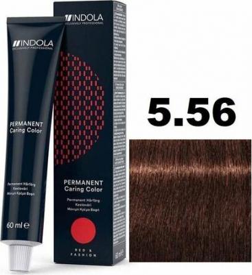 Стойкая крем-краска для волос Profession, 60 мл, 5.56 светлый коричневый красного дерева красный, 60 мл – фото 6