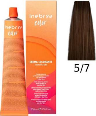 Крем-краска Color Professional 5/7 Светлый шатен Коричневый 100 мл – фото 3