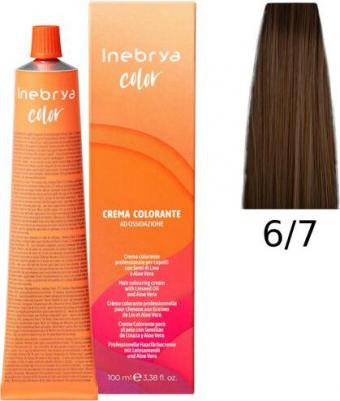Крем-краска Color Professional 6/7 Тёмный блонд Коричневый 100 мл – фото 3
