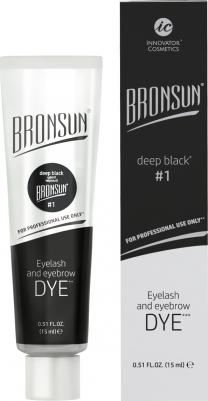 Краска для ресниц и бровей BRONSUN цвет черный тон 1 15 мл – фото 13