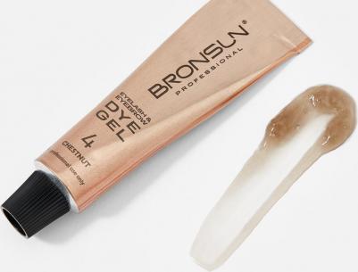 Краска для ресниц и бровей BRONSUN, цвет каштан тон 4, 15мл – фото 13