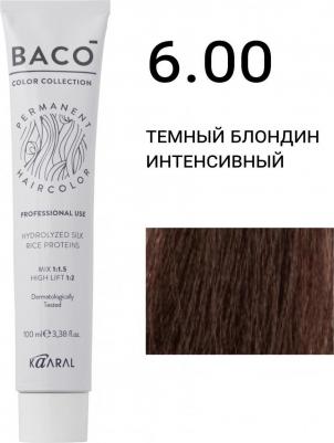 6.00 краска для волос / Baco COLOR 100 мл – фото 3