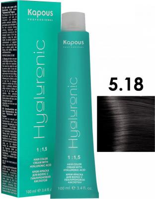 5.81 крем-краска для волос / Hyaluronic acid 100 мл – фото 4