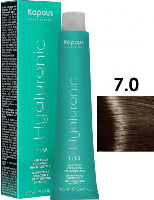 7.0 крем-краска для волос / Hyaluronic acid 100 мл – фото 3