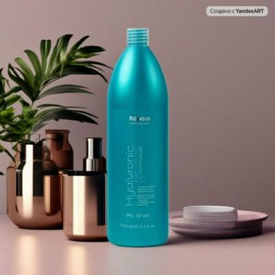 Кремообразная окислительная эмульсия "Hyaluronic Cremoxon" с Гиалуроновой кислотой 9 %, 1050 мл