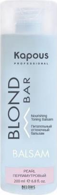 Питательный оттеночный бальзам для волос Blond Bar, для оттенков блонд, стальной, 200 мл – фото 5