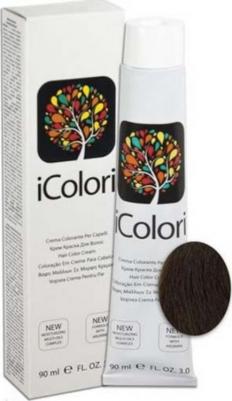 5.03 краска для волос, теплый натуральный светло-коричневый / ICOLORI 90 мл