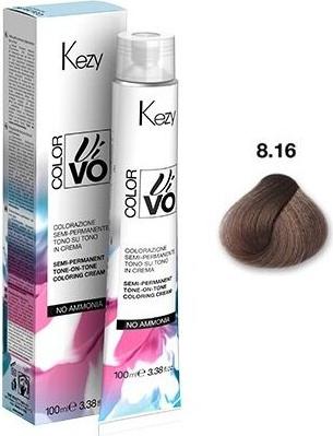 Крем-краска Color Vivo No Ammonia 8.16 Светлый блондин наутилус “тон в тон”, 100 мл – фото 2