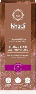 Растительная краска для волос "СВЕТЛО-КОРИЧНЕВЫЙ" – фото 3