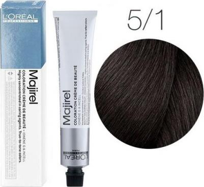 Краска для волос Majirel (Мажирель) 5.1 50 мл – фото 3
