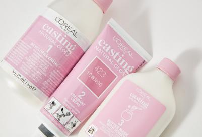Краска-уход для волос без аммиака Casting Natural Gloss оттенок 423 Горячий шоколад – фото 5