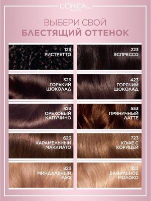 Краска-уход для волос без аммиака Casting Natural Gloss оттенок 553 Кофе с корицей – фото 1