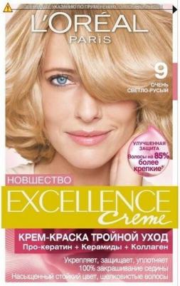 крем-краска для волос без аммиака "Excellence Creme Универсальные Нюдовые Оттенки", оттенок 10U, универсальный очень-очень светло-русый – фото 6