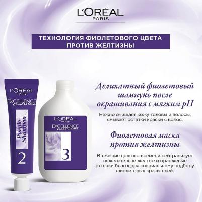 Крем-краска для волос Excellence Cool Creme Ультрапепельный светло-каштановый тон 5.11, 192 мл – фото 5