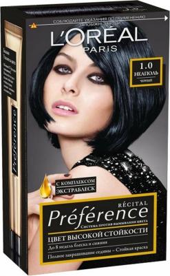 Стойкая краска для волос "Preference", оттенок 1.0, Неаполь – фото 2