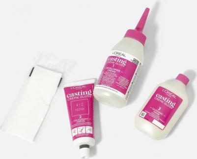 Стойкая краска-уход для волос "Casting Creme Gloss" без аммиака, оттенок 412, Какао со льдом – фото 3