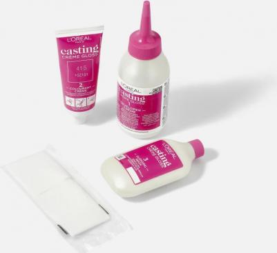 Стойкая краска-уход для волос "Casting Creme Gloss" без аммиака, оттенок 415, Морозный каштан – фото 20