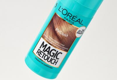 Тонирующий спрей для мгновенного закрашивания отросших корней "Magic Retouch", оттенок Русый, 75 мл – фото 9