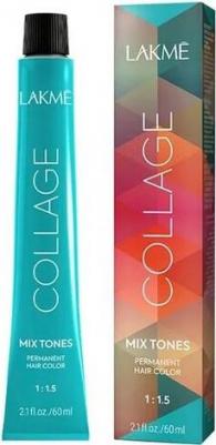 корректирующая крем-краска для волос Collage mix tones, 0/07 серебристый микстон, 60 мл – фото 4