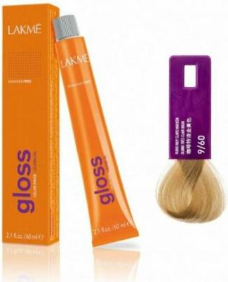 Крем-краска для волос тонирующая Gloss, 60 мл, 9/60 светлый блондин коричневый, 60 мл – фото 2