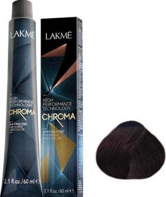 Перманентная крем-краска для волос без аммиака Chroma, 60 мл, 6/66 Темный блондин коричневый яркий, 60 мл – фото 2