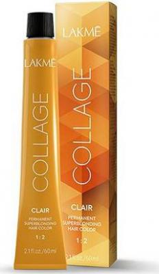 Суперосветляющая крем-краска для волос Collageclair, 60 мл, 12/72 Суперосветляющий сине-фиолетовый блондин, 60 мл