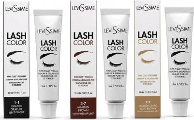 Краска для бровей и ресниц Левисим, 15 мл (5 цветов), 15 мл. Черный – фото 3