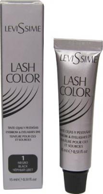 Краска для бровей и ресниц Левисим, 15 мл (5 цветов), 15 мл. Черный – фото 6