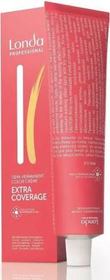 Крем-краска интенсивное тонирование Extra-Coverage с 70% покрытием седины волос, 60 мл, 4/07