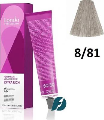 Стойкая крем-краска Londacolor Creme Extra Rich, 8/81 светлый блонд жемчужно-пепельный, 60 мл – фото 10