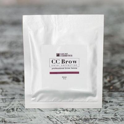 Хна для бровей, коричневый (в саше) / CC Brow brown 10 г – фото 2