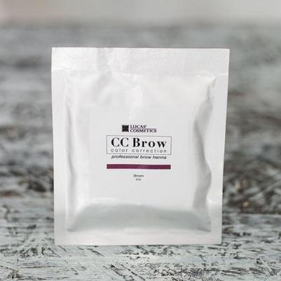 Хна для бровей, коричневый (в саше) / CC Brow brown 5 г – фото 4