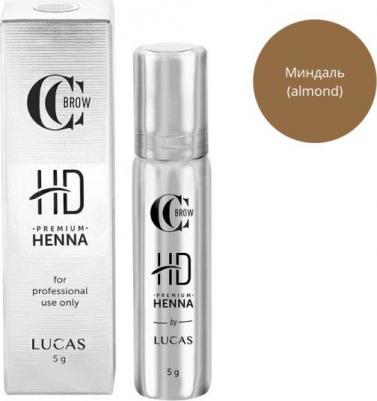 Хна для бровей, миндаль / CC Brow Premium henna HD Almond 5 г – фото 3