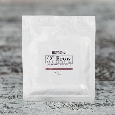 Хна для бровей, серо-коричневый (в саше) / CC Brow grey brown 10 г – фото 1