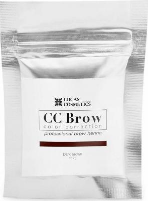 Хна для бровей, темно-коричневый (в саше) / CC Brow dark brown 10 г