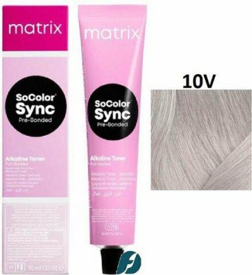 Краска для волос SoColor Sync Pre-Bonded, 10V (10.2) – фото 6