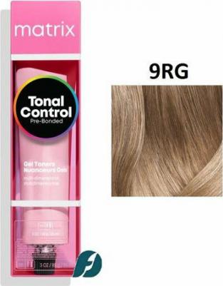 Tonal Control Гелевый тонер с кислотным РН для волос 9RG очень светлый блондин розовый золотистый 90мл – фото 1