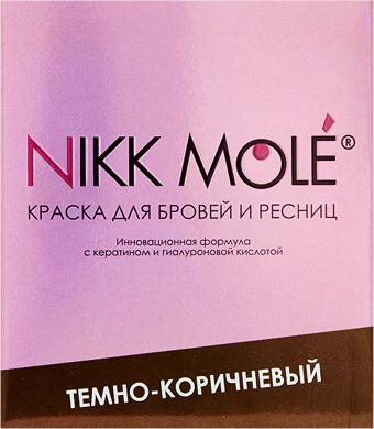 Краска для бровей и ресниц в саше с Окислителем 3%.Цвет:Темно-коричневый