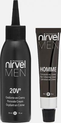 Краситель для волос мужской, 30 мл, 30 мл + 30 мл, CT-7 светло-каштановый